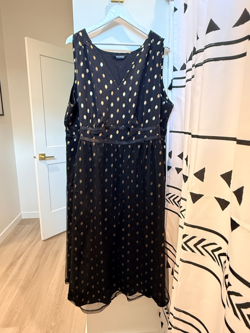 BloomChic Sleeveless Polka Dot Party Dress w/ Pockets 22/24
